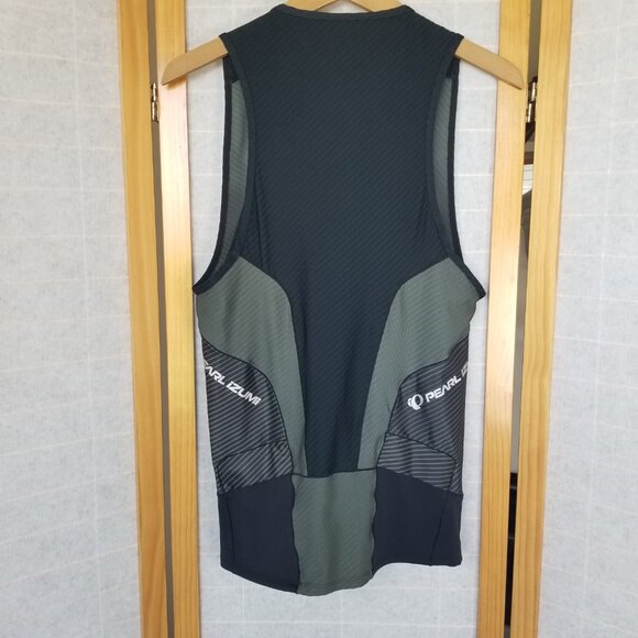 Men's Pearl Izumi Elite Performance Tank Triathlon Half Zip Shirt Size Large - Picture 6 of 7